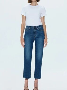 Pistola Charlie High Rise Straight Jeans Size 25 Gala Wash Premium Denim